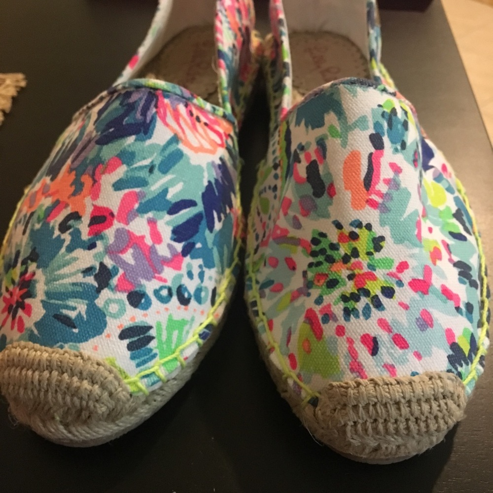 Lilly Pulitzer Espadrilles-DIVE IN SHOE 🌸🌺🌴🌴
